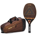 Raquete de Beach Tennis AMA Sport Kronos 6th Generation 2026 marrom