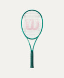 Wilson Blade 98 16x19 V10 - vista lateral com perfil aerodinâmico Turbo Taper