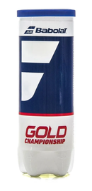 Bola de Tênis Babolat Gold Championship Tubo com 3 bolas