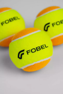Kit Pack Bolas De Beach Tennis Fobel 3un Amarelo