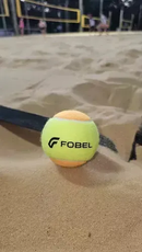 Kit Pack Bolas De Beach Tennis Fobel 3un Amarelo