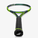 Raquete Babolat Pure Aero 98 305g 2026 - vista do throat aerodinâmico